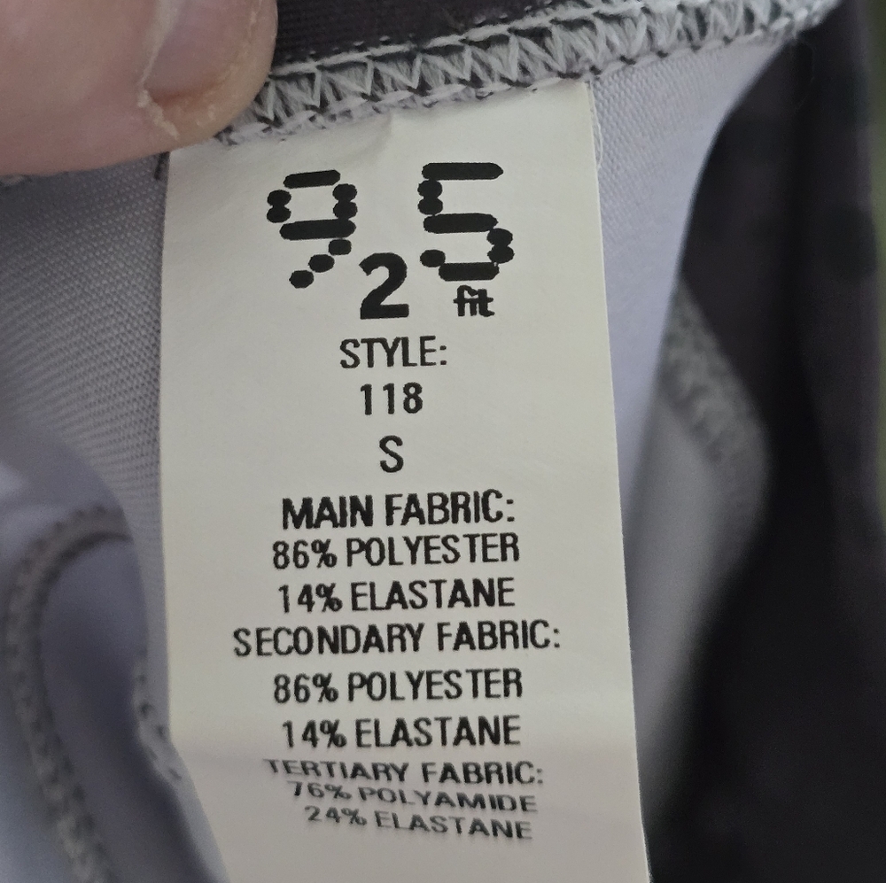 925 Fit, Small Peloton Gray/black Leggings, Great Condition - Picture 4 of 4